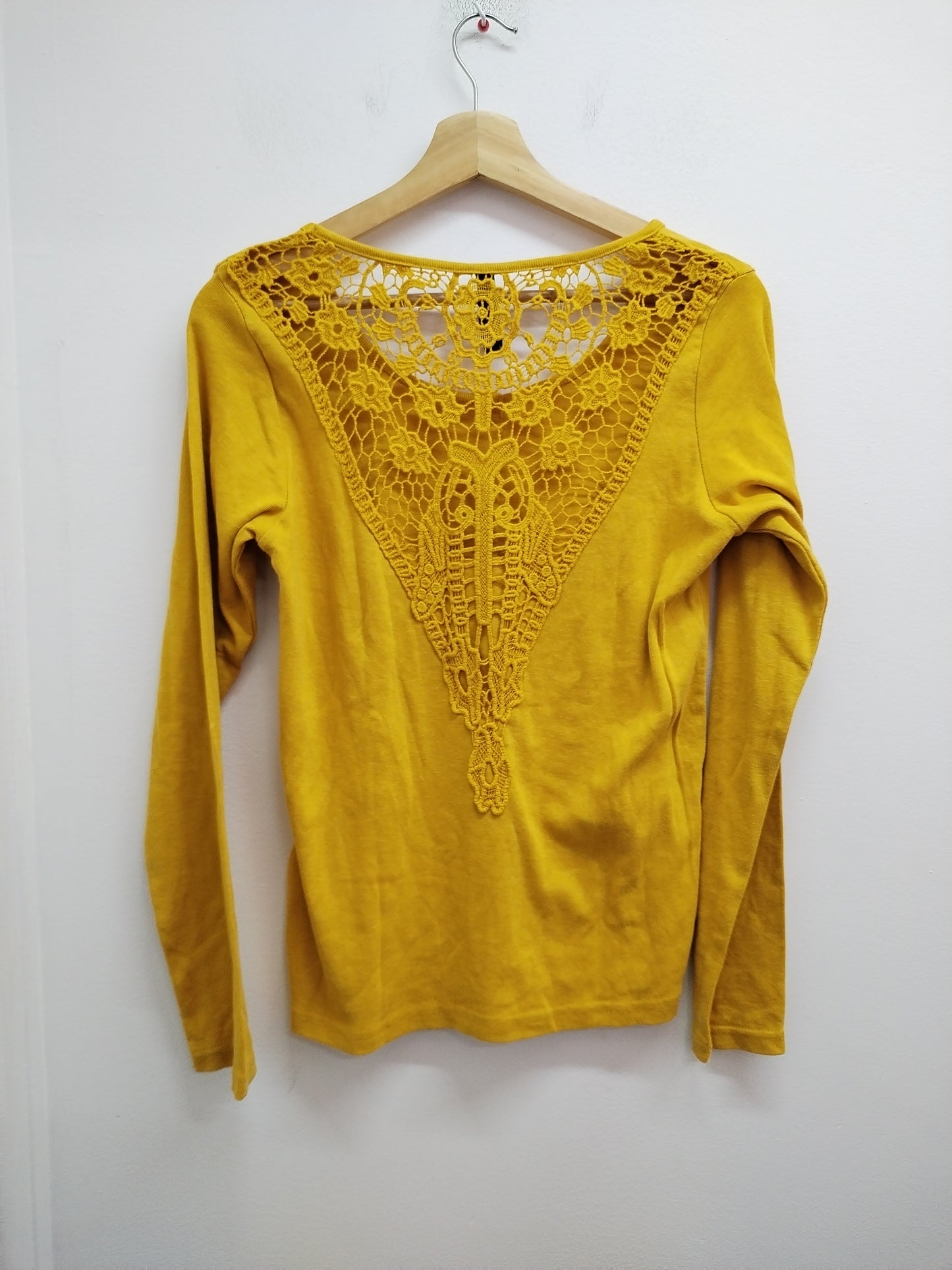 T-shirt manches longues Jean Pascale moutarde Taille M
