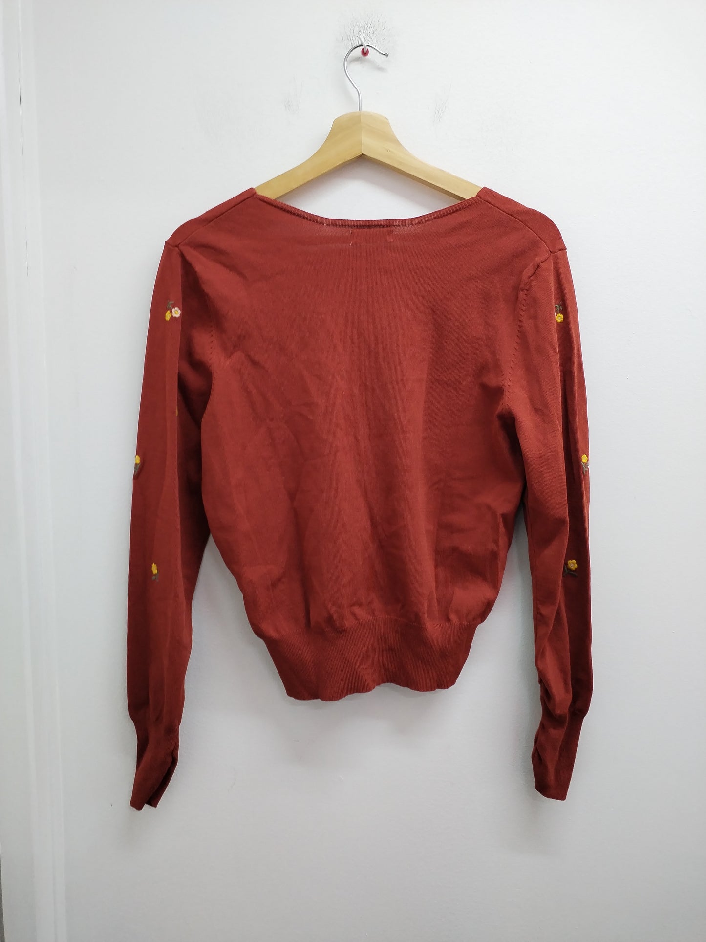 Gilet Cache-Cache marron avec broderie Taille M