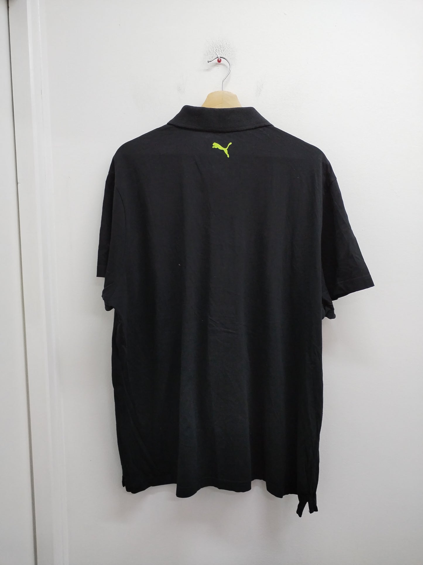 Polo manches courtes Puma noir avec impression Taille 2XL