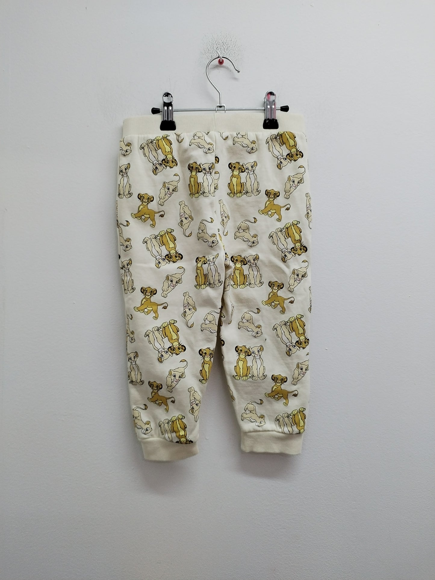 Pantalon Le Roi Lion beige avec impression Taille 3 Ans