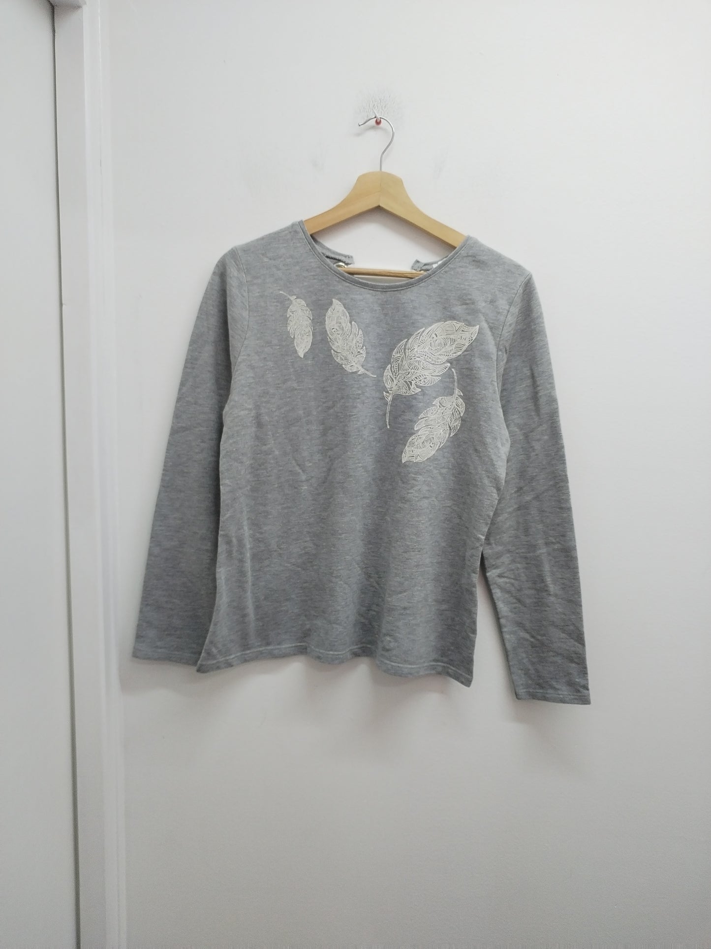 Sweat fin Cache-Cache gris avec impression Taille S
