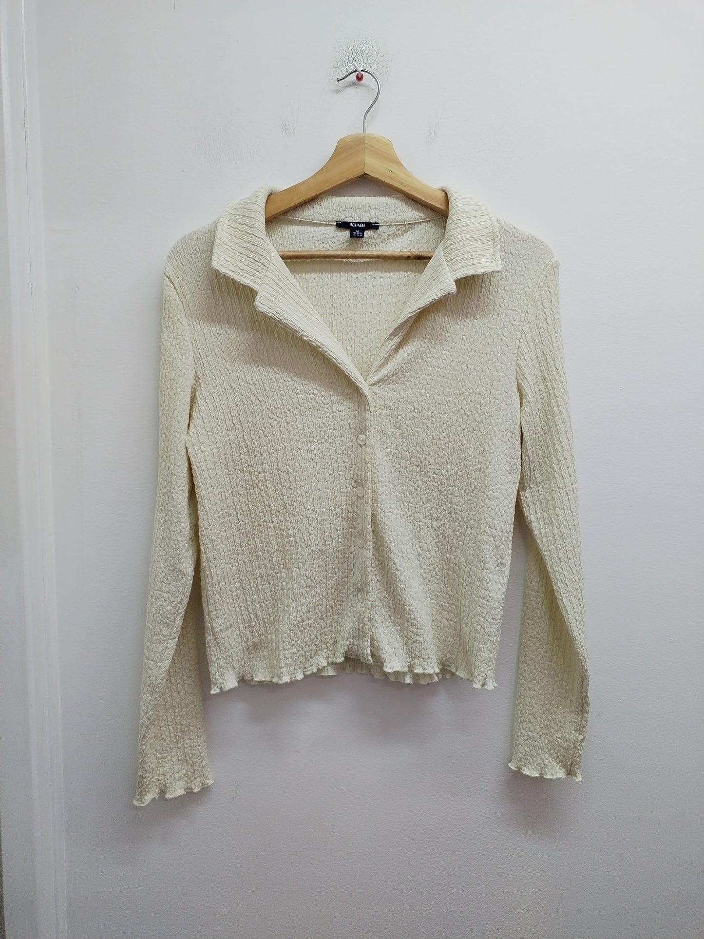 Chemise blanc cassé Kiabi Taille M