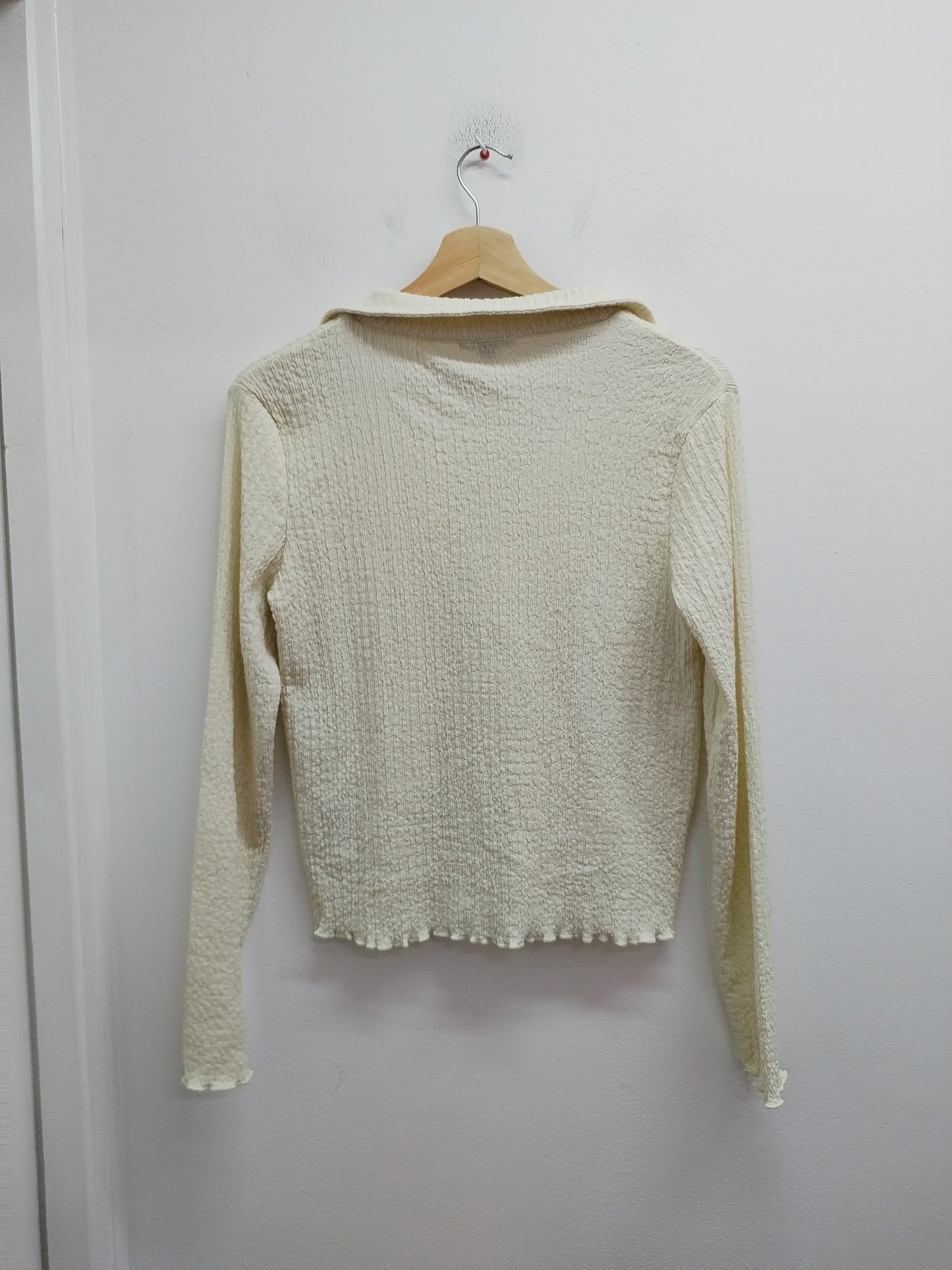 Chemise blanc cassé Kiabi Taille M