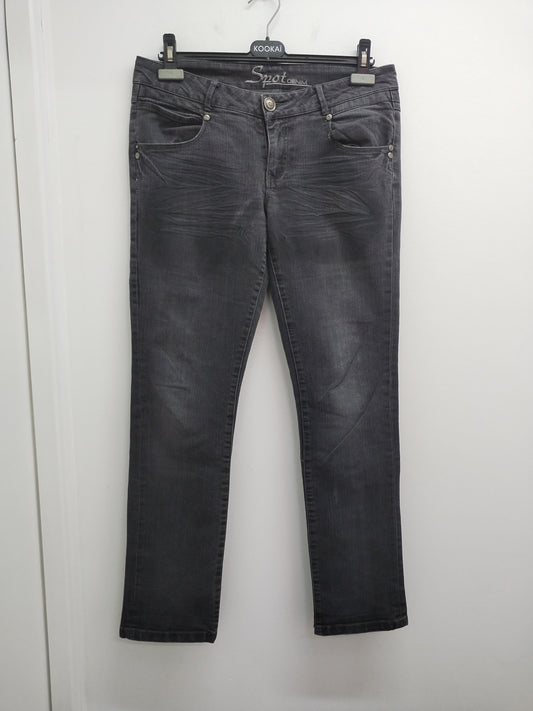 Jeans gris foncé Spot  DenimTaille 42