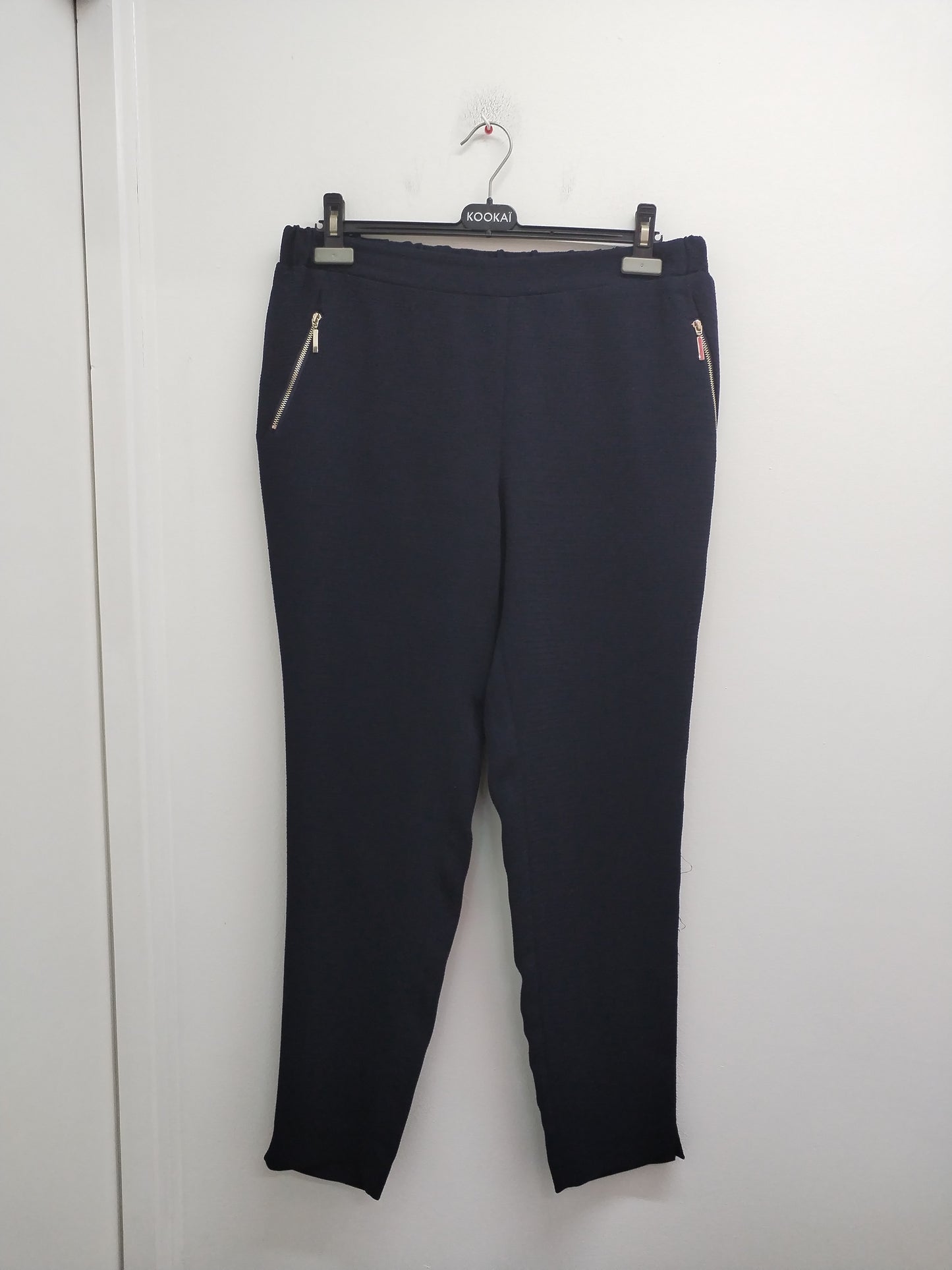 Pantalon fluide Grain de Malice bleu marine Taille 44