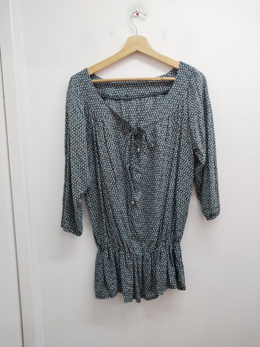 Tunique manches 3/4 à motifs Taille L