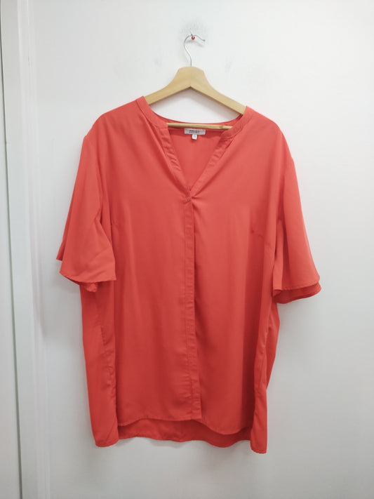 Chemise manches courtes Modavista corail Taille 52