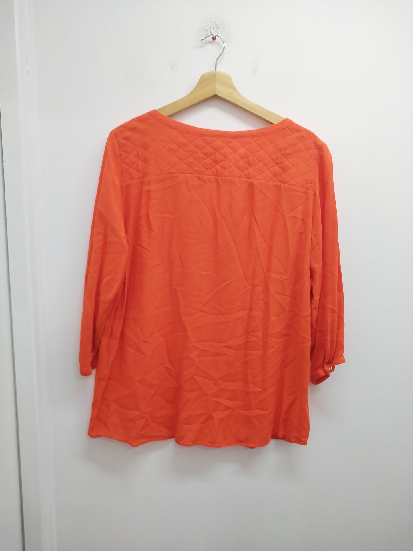 Tunique manches 3/4 orange Taille XL