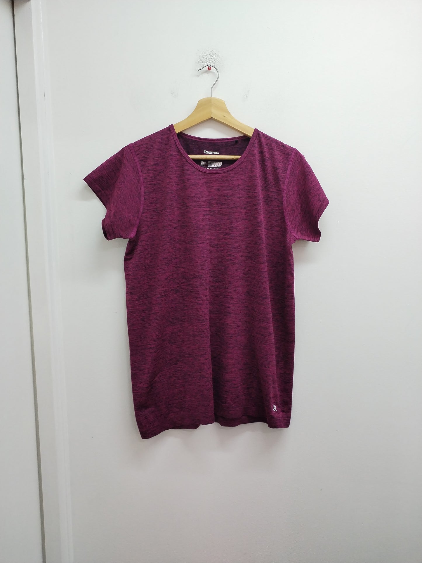 T-shirt de sport Redmax prune chiné Taille L