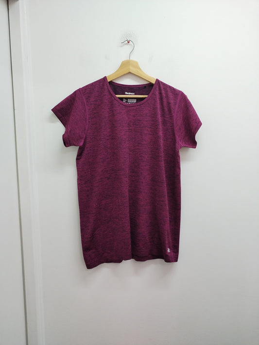 T-shirt de sport Redmax prune chiné Taille L