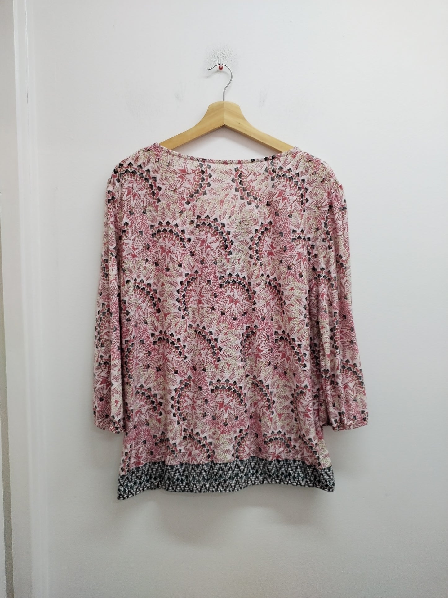 Tunique manches 3/4 imprimée Taille XL