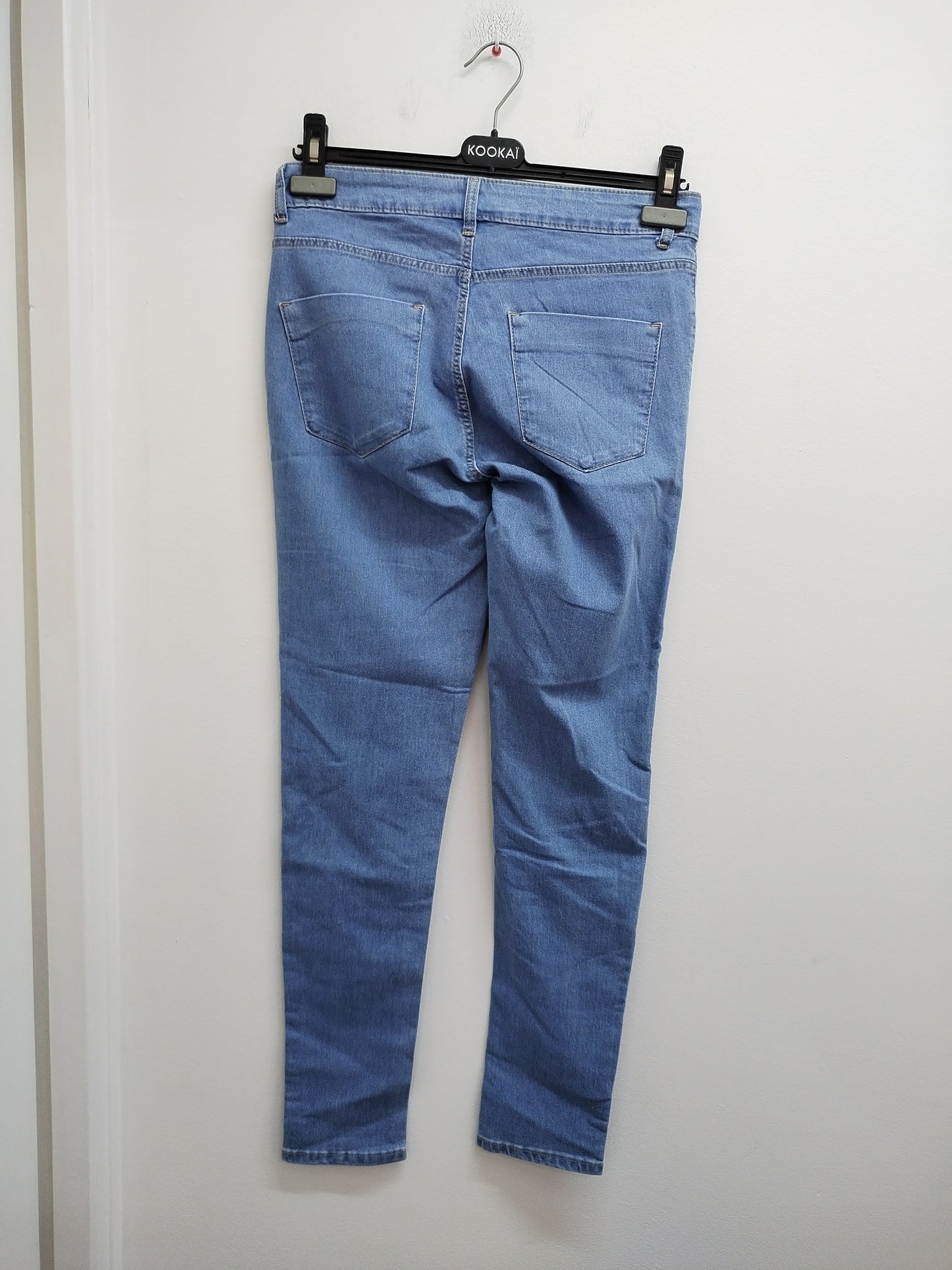 Jeans skinny Kiabi bleu clair Taille 38