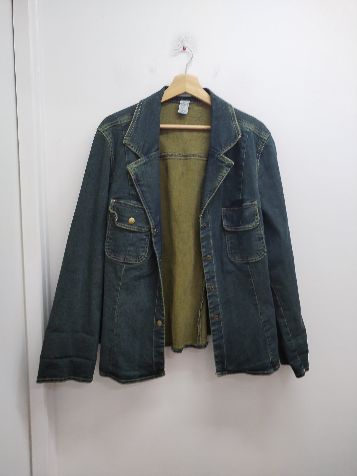 Veste en jeans La Redoute bleue Taille 48