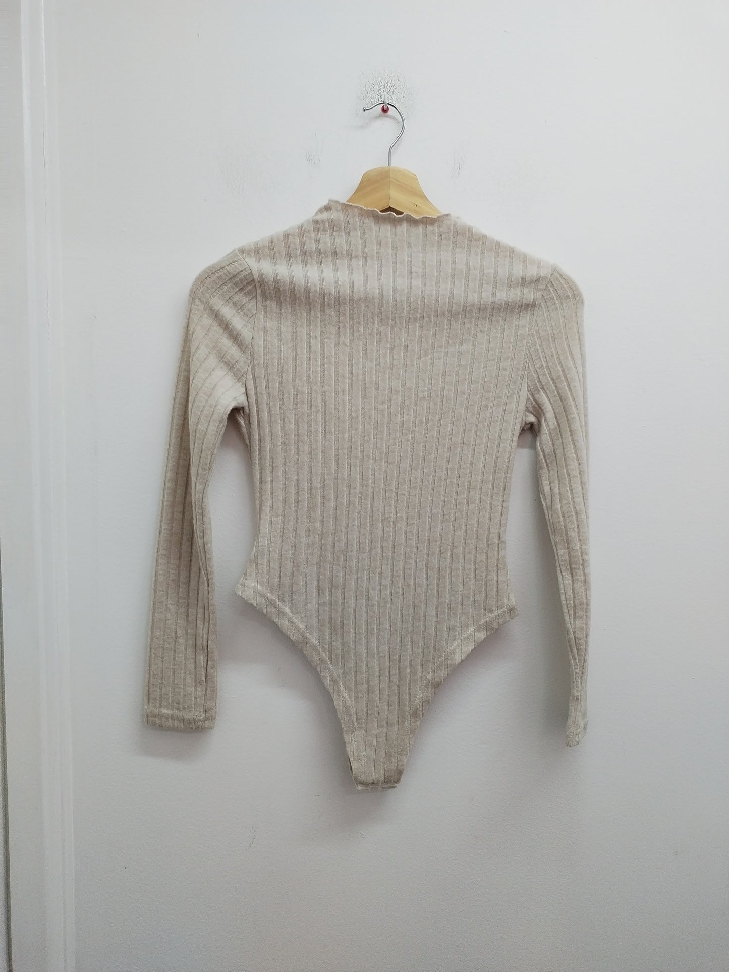 Body manches longues Shein beige Taille XS
