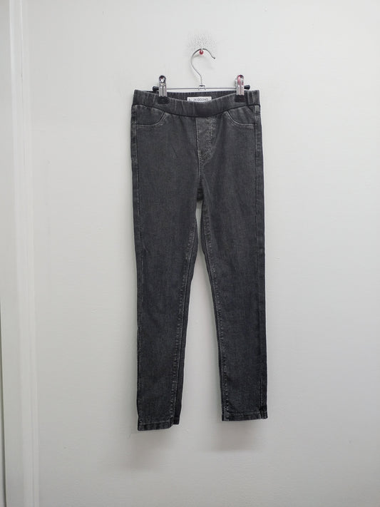 Jegging Kiabi gris délavé Taille 8 Ans