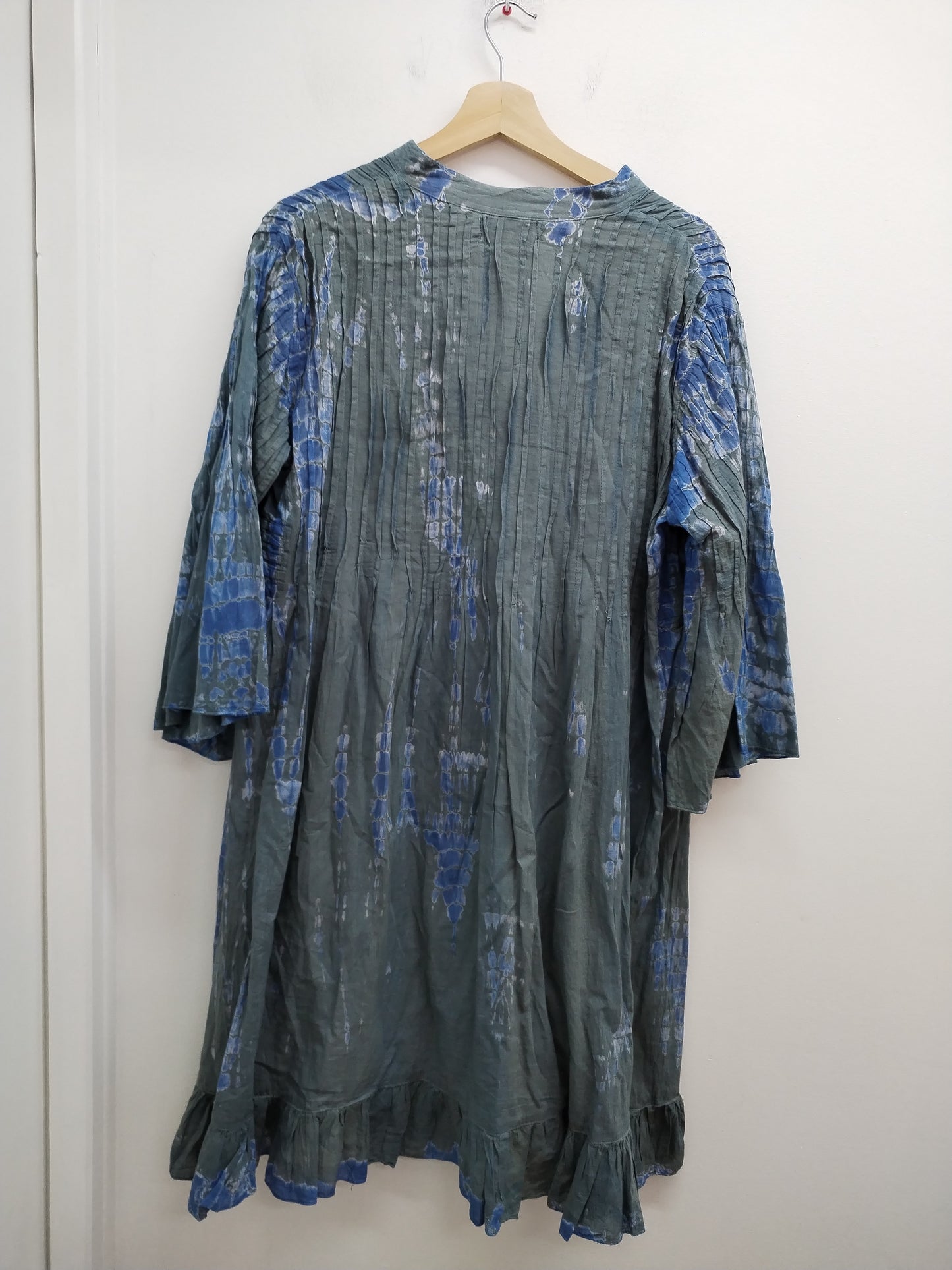 Robe manches 3/4 Zen Ethic grise et bleue Taille L