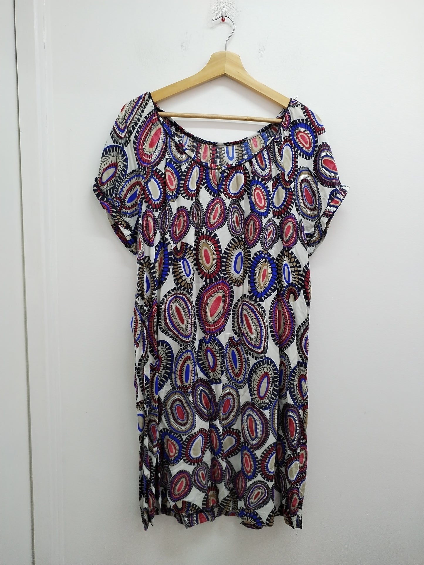 Robe manches courtes imprimée Taille XL