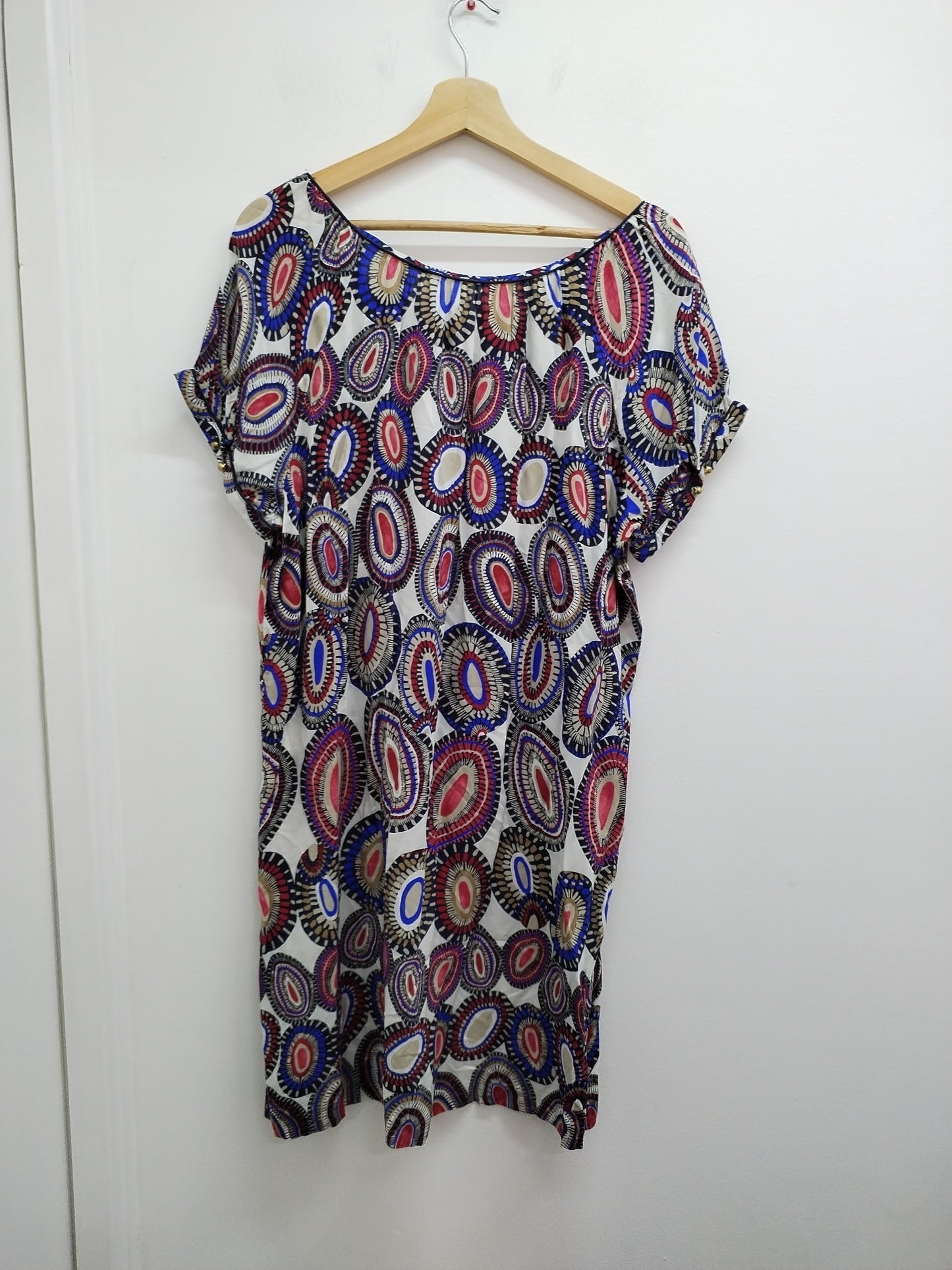Robe manches courtes imprimée Taille XL