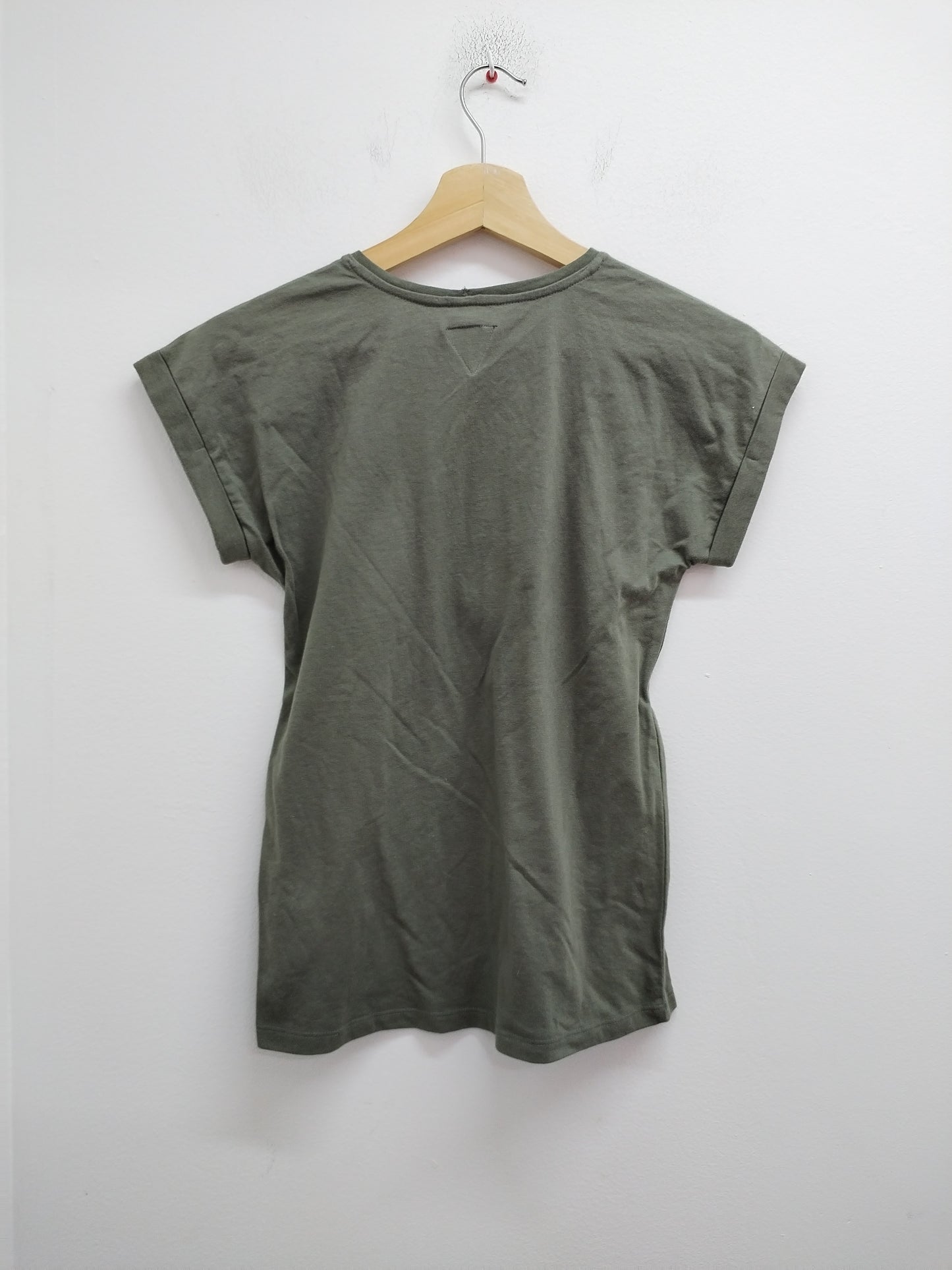 T-shirt Etam kaki avec impression Taille XS