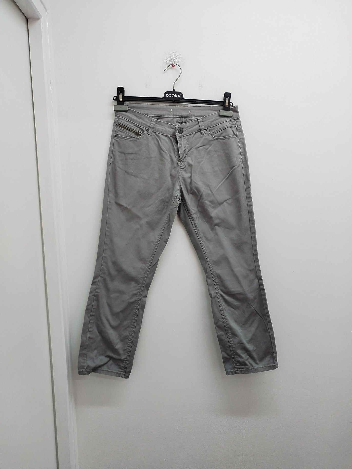 Pantacourt en jeans gris Taille 36