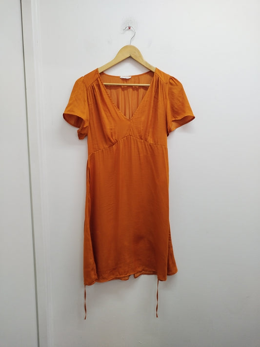 Robe manches courtes Cache-Cache orange Taille S