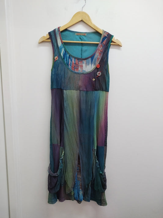 Robe sans manches fantaisie Soggo Collection Taille M