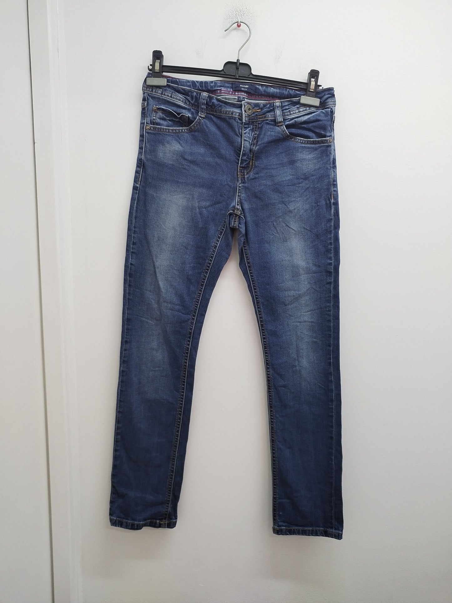 Jeans Kiabi slim fit bleu - Taille 14 Ans (XS)