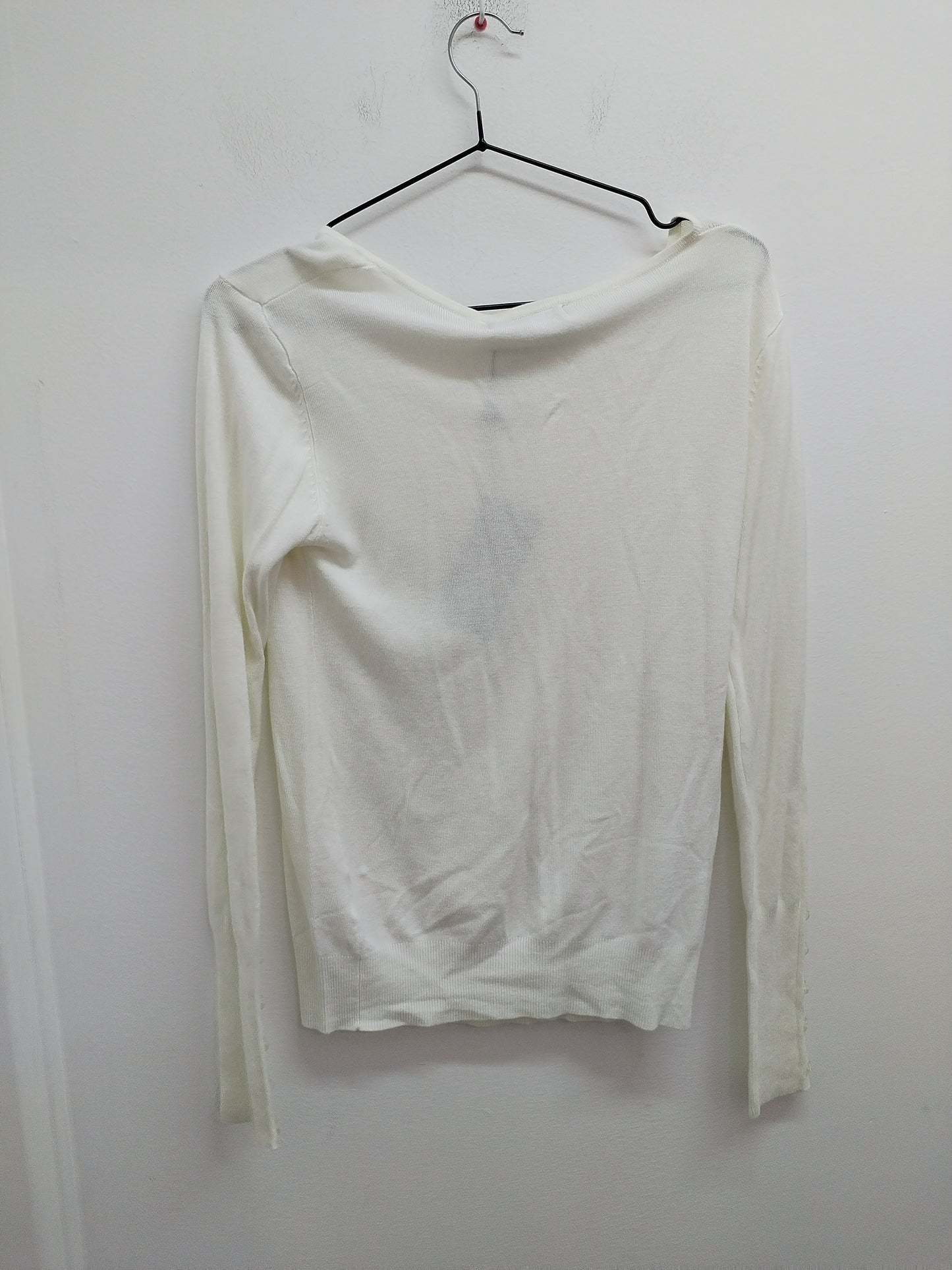 Gilet manches longues By Laetitia blanc cassé Taille M