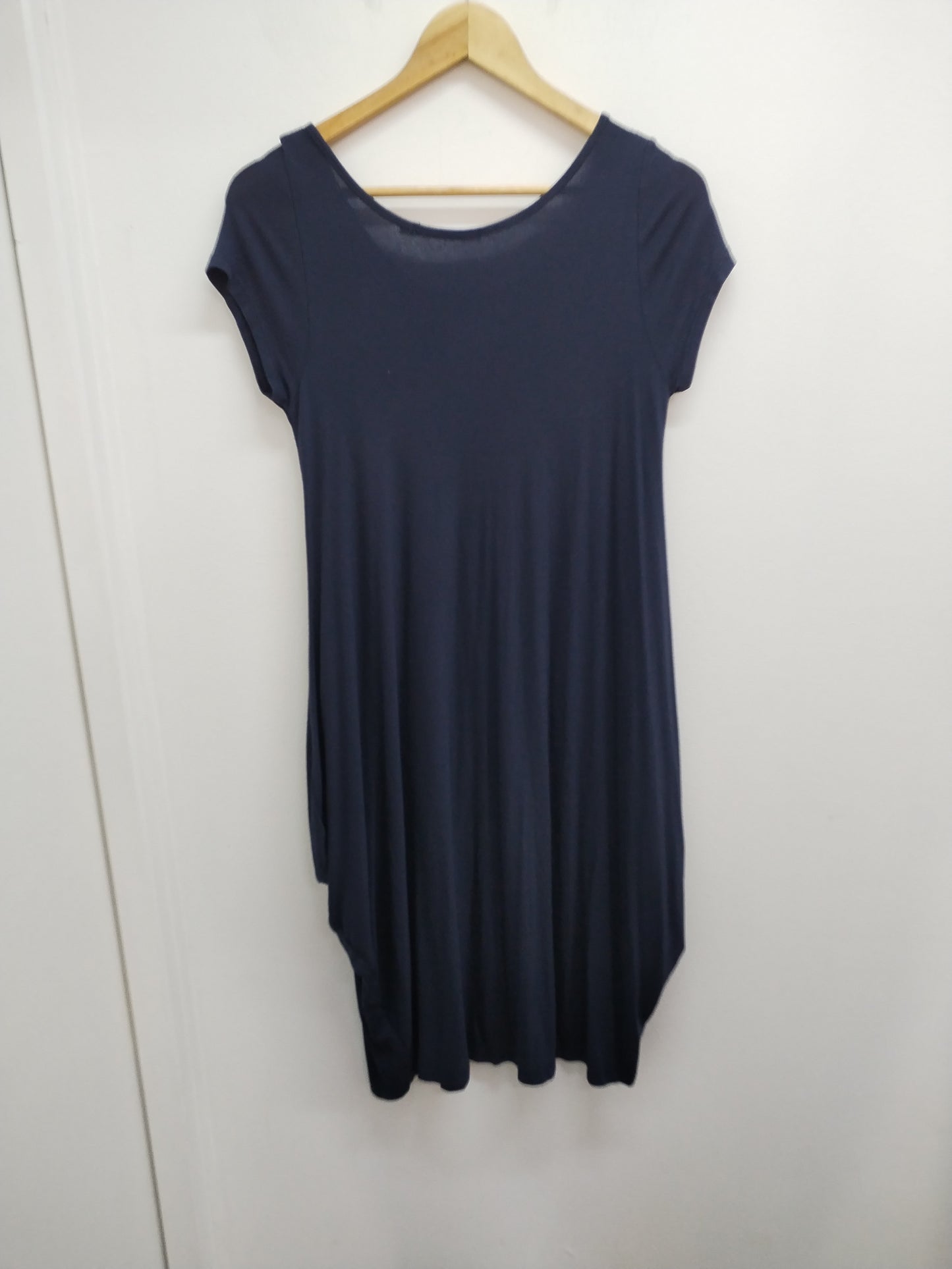 Robe manches courtes Made In Italy bleue marine Taille S/M