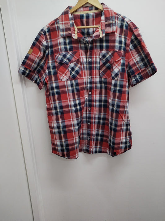 Chemise manches courtes Quechua à carreaux Taille XL