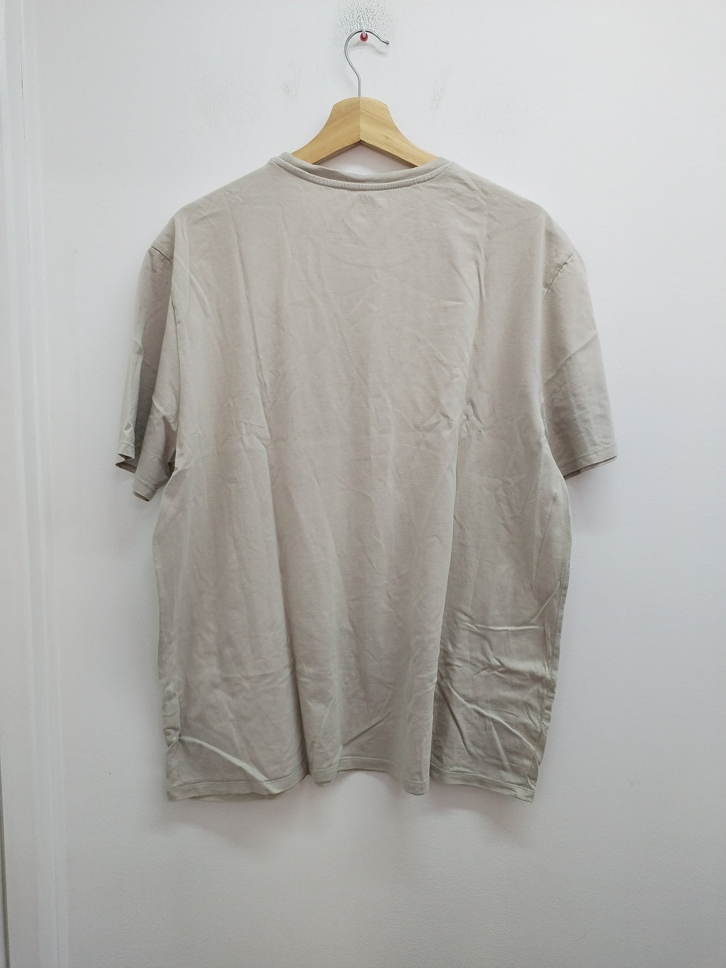 T-shirt Kiabi beige avec impression - Taille 2XL