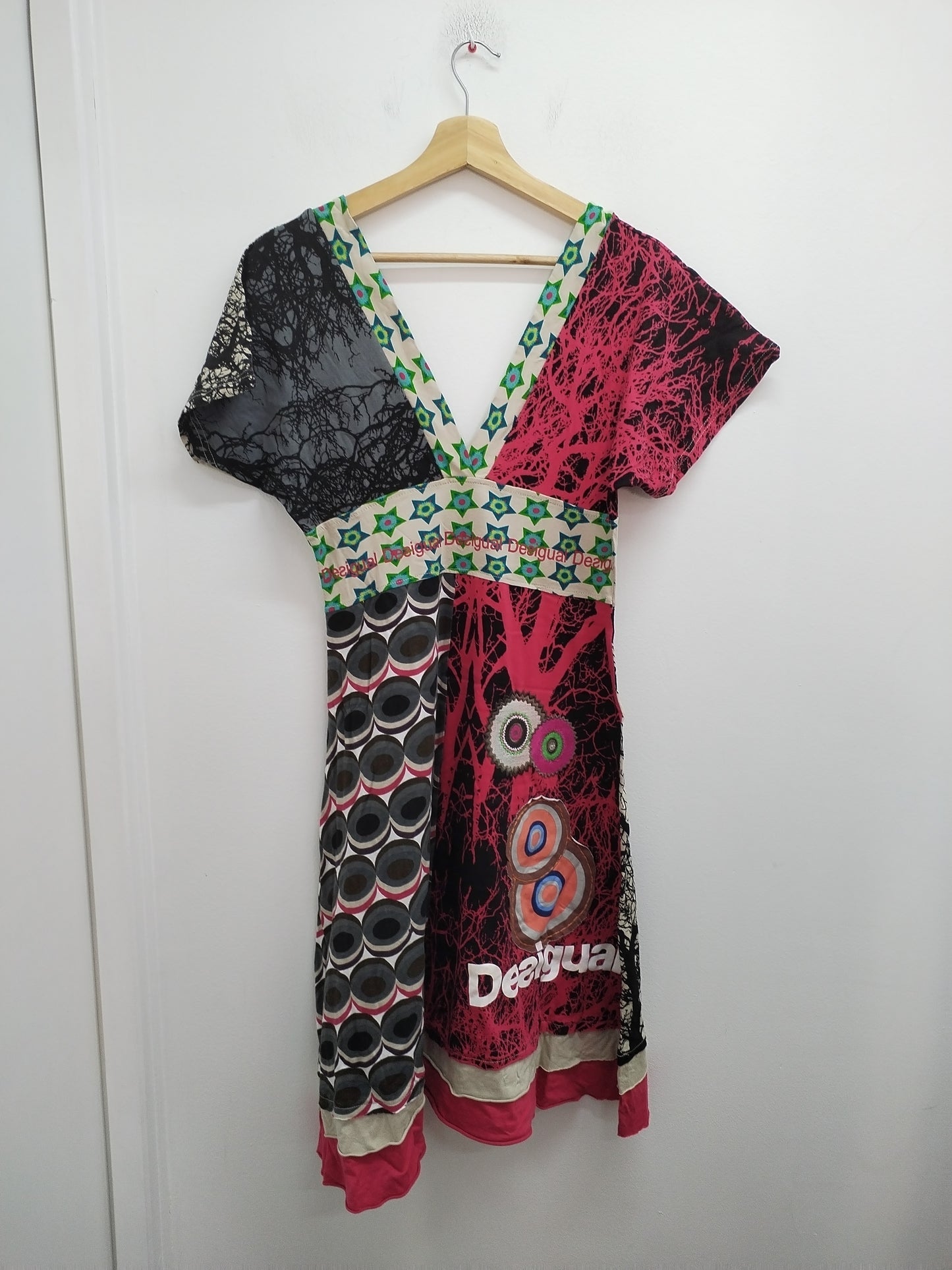 Robe manches courtes Desigual imprimée Taille L