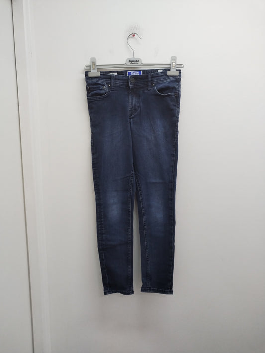 Jeans skinny Jack & Jones bleu foncé Taille 11 Ans