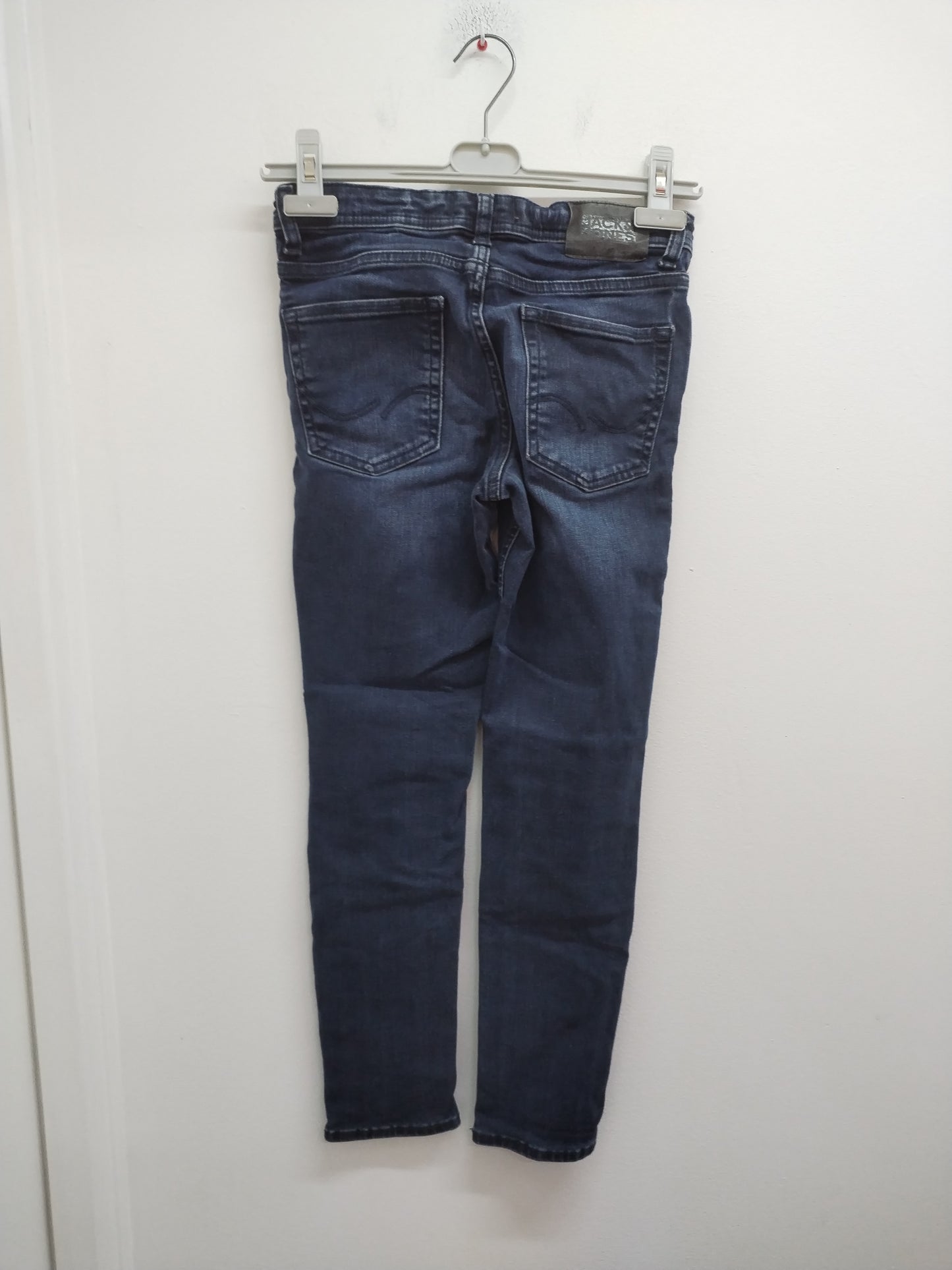 Jeans skinny Jack & Jones bleu foncé Taille 11 Ans
