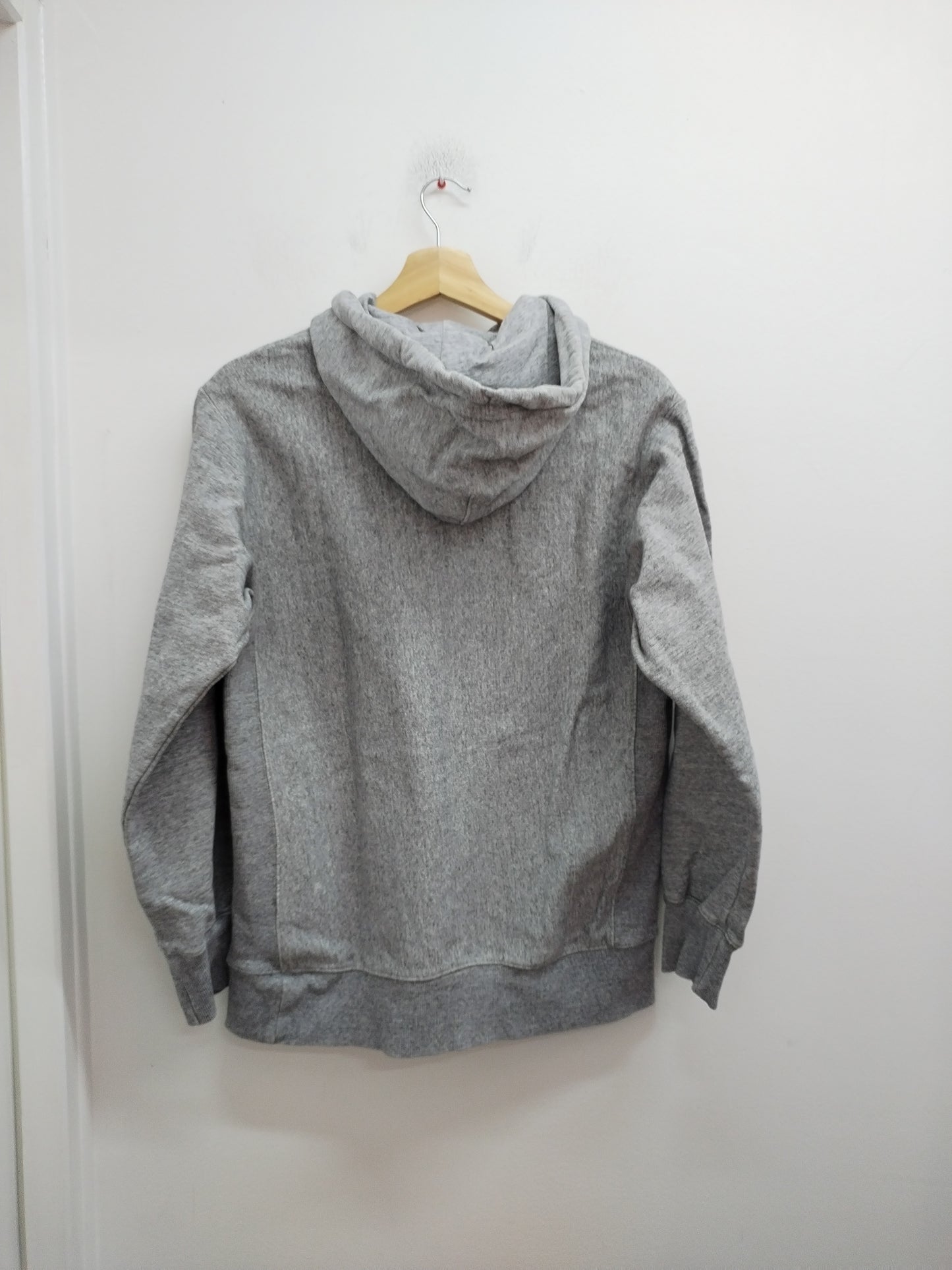 Sweat à capuche L.O.G.G. gris chiné avec broderie "NASA" Taille M