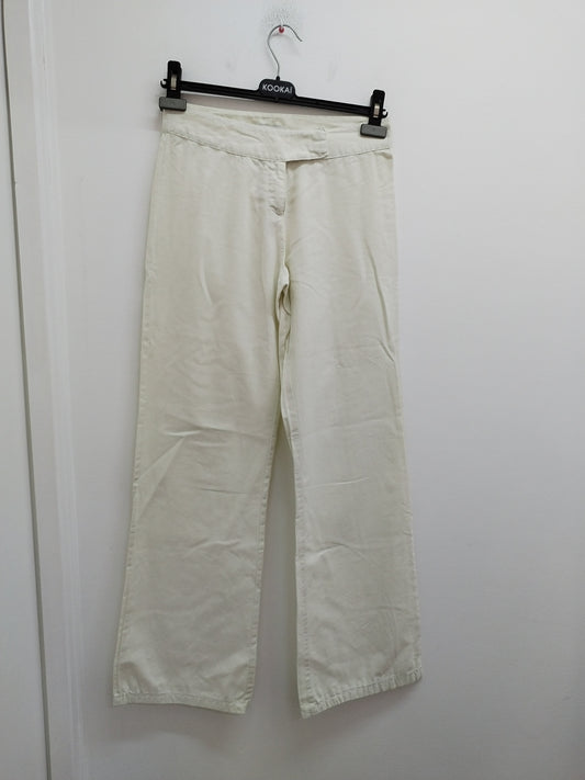 Pantalon léger Straboski blanc cassé Taille 36