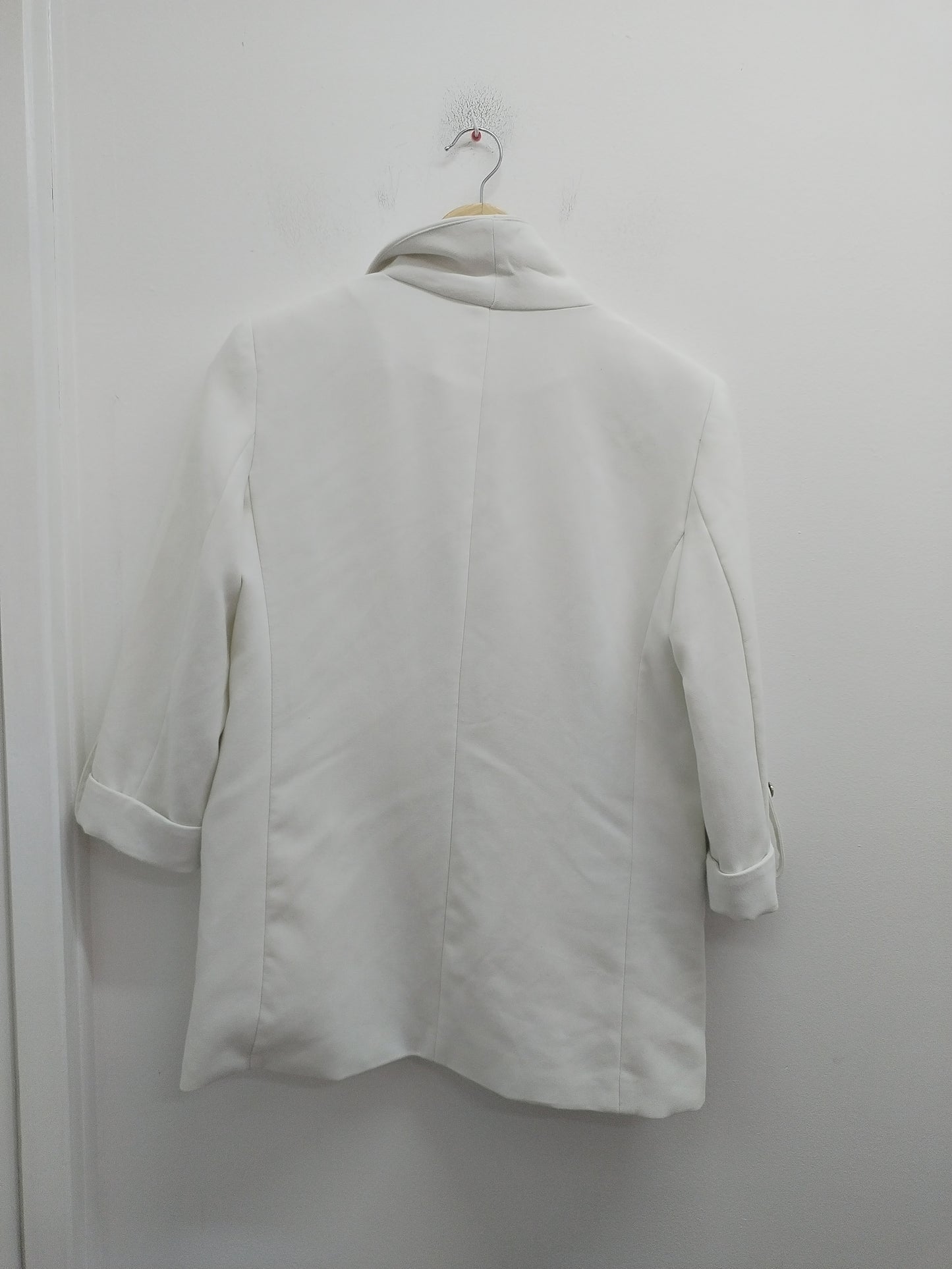 Veste manches 3/4 Kiabi blanche Taille 38
