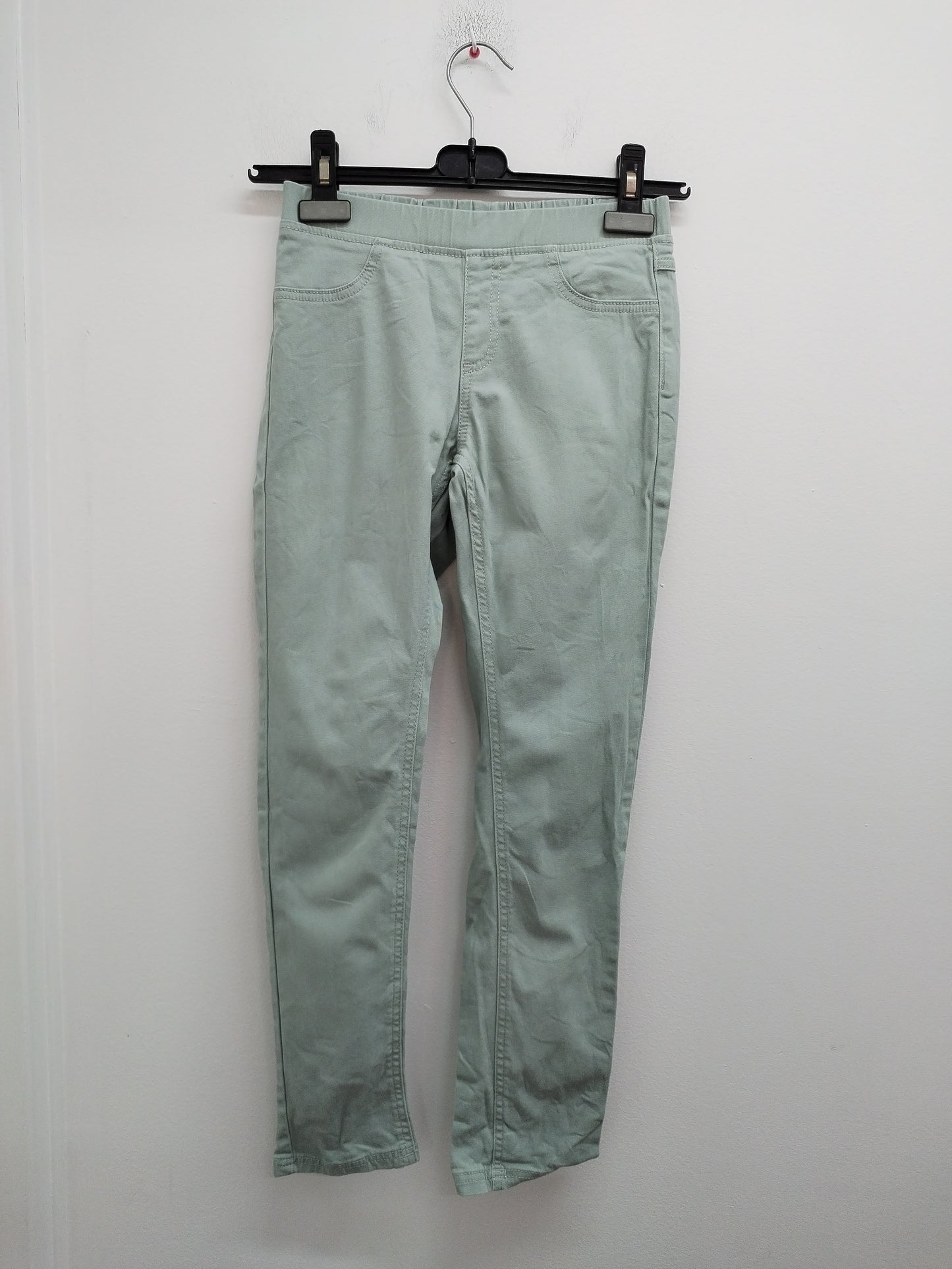 Jegging Tissaia vert d'eau Taille 12 Ans