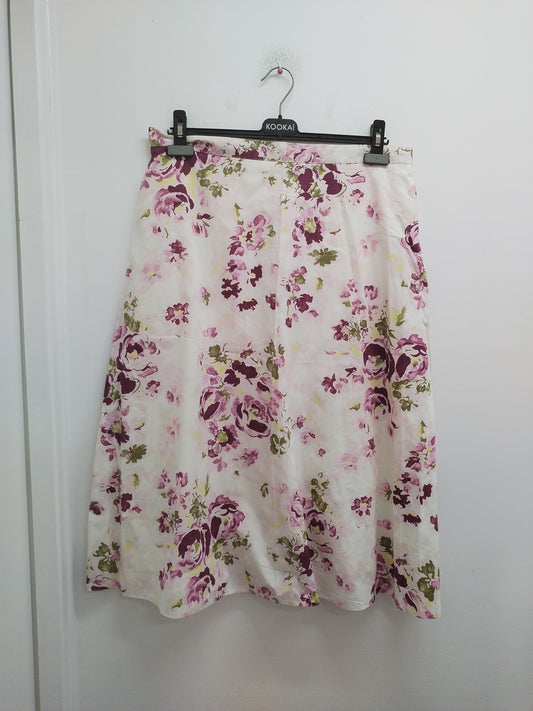 Jupe longue Autre Ton fleurie Taille 46