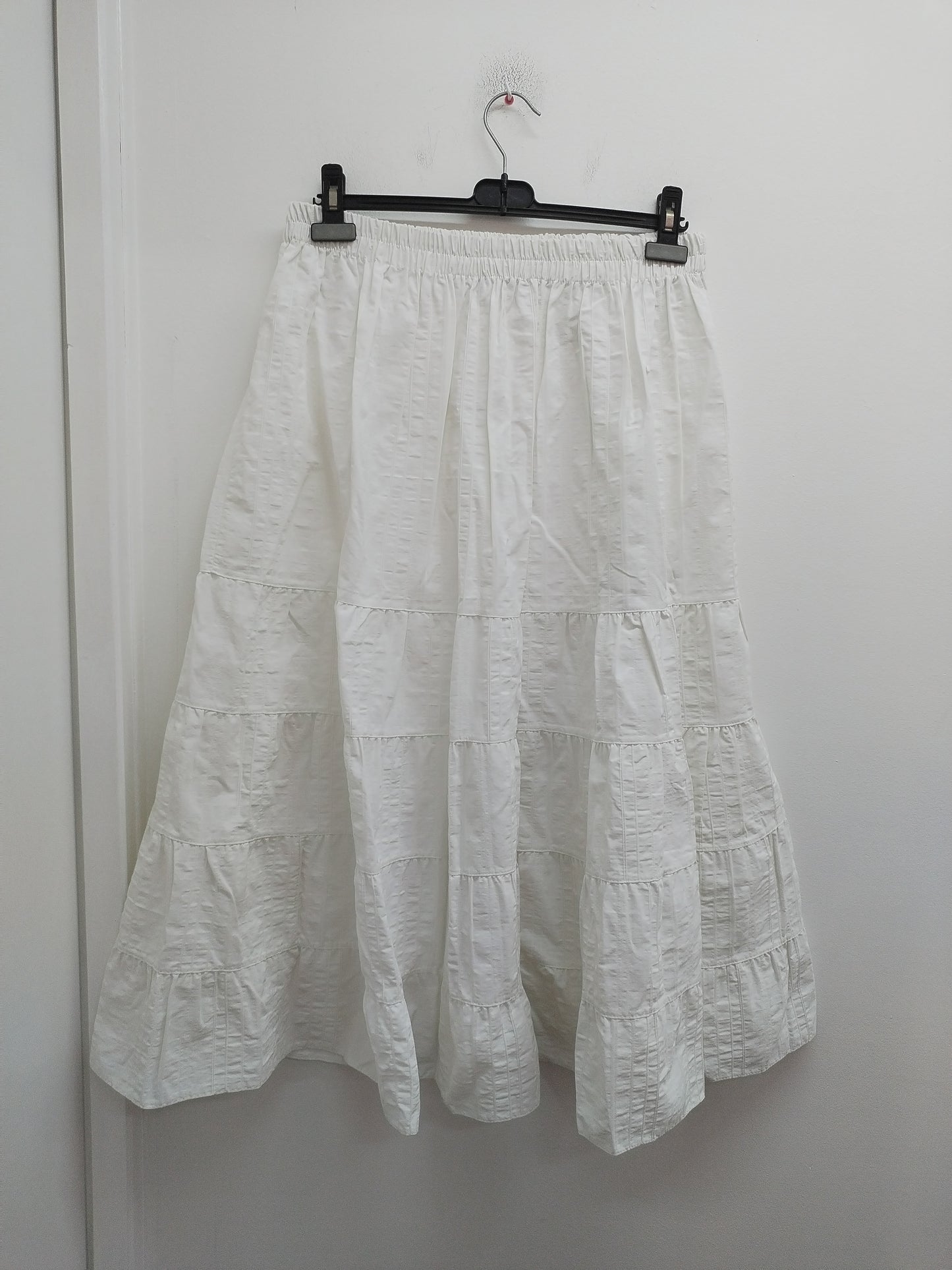 Jupe longue bohème Si Belle Et ... blanche Taille S