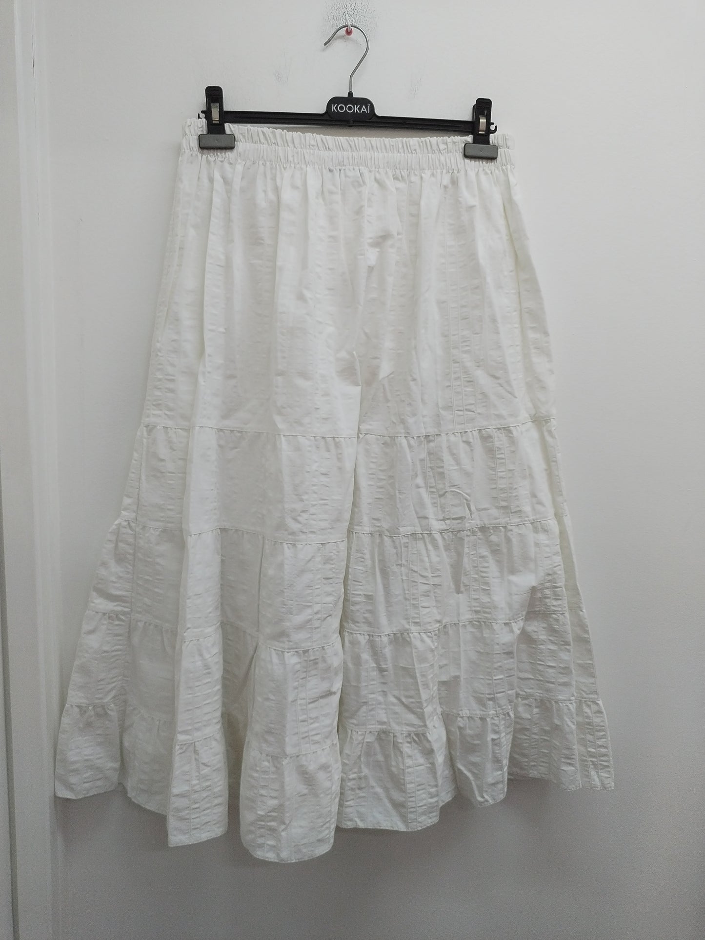 Jupe longue bohème Si Belle Et ... blanche Taille S