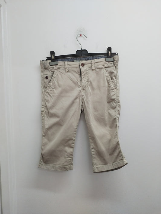 Pantacourt American People beige Taille 14 Ans
