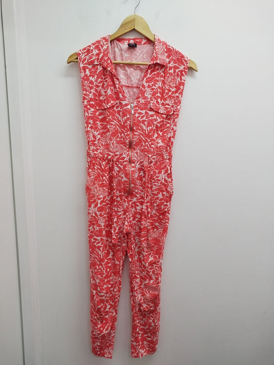 Combinaison sans manches Little Miss rouge et blanche à motifs Taille XXS (12 Ans)