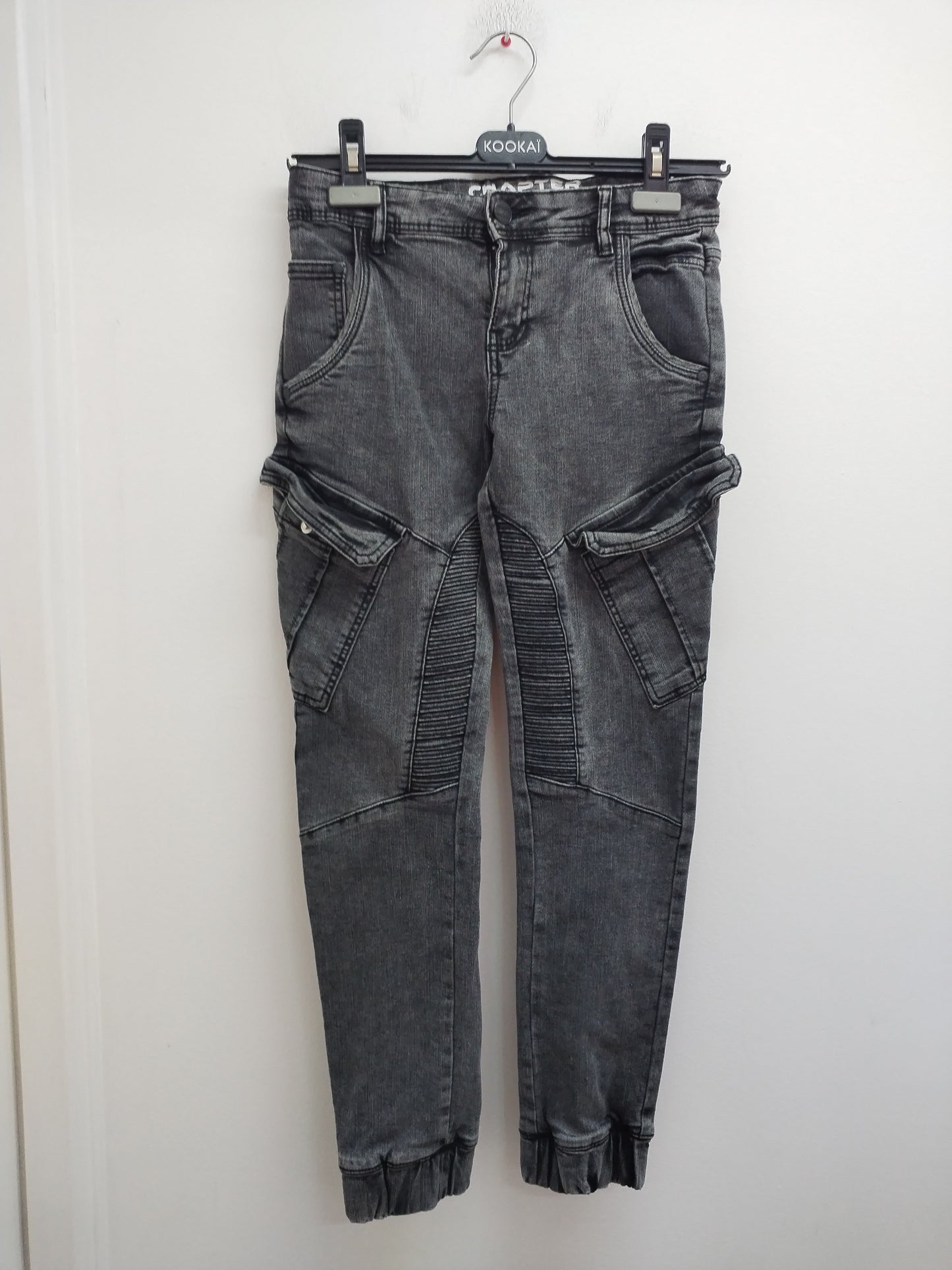 Jeans Chapter Young gris foncé Taille 11/12 Ans