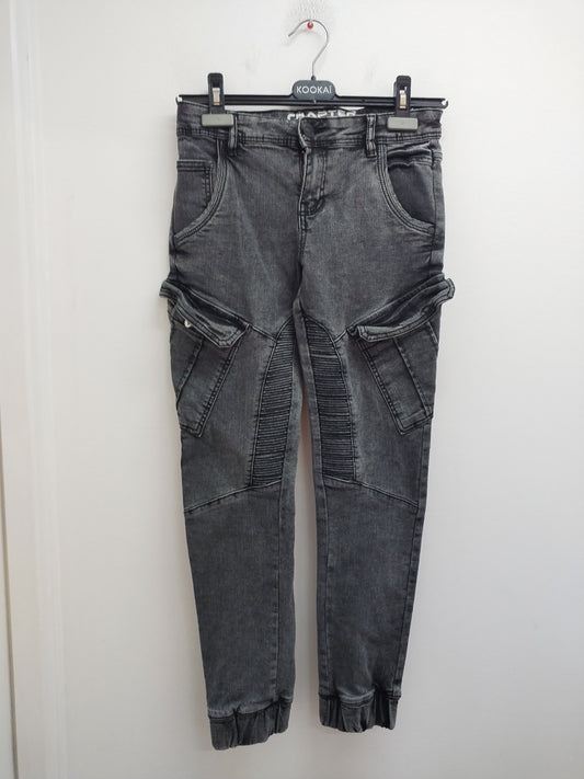 Jeans Chapter Young gris foncé Taille 11/12 Ans