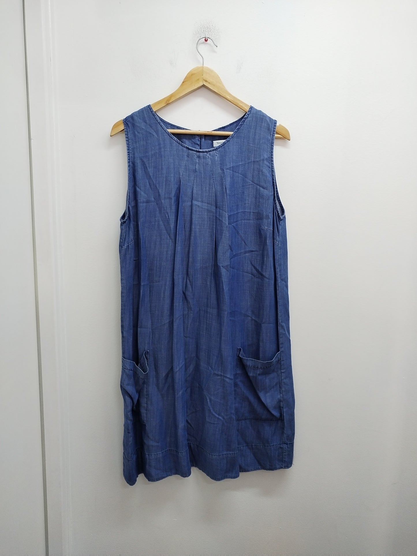 Robe sans manches Yessica bleue jeans Taille L