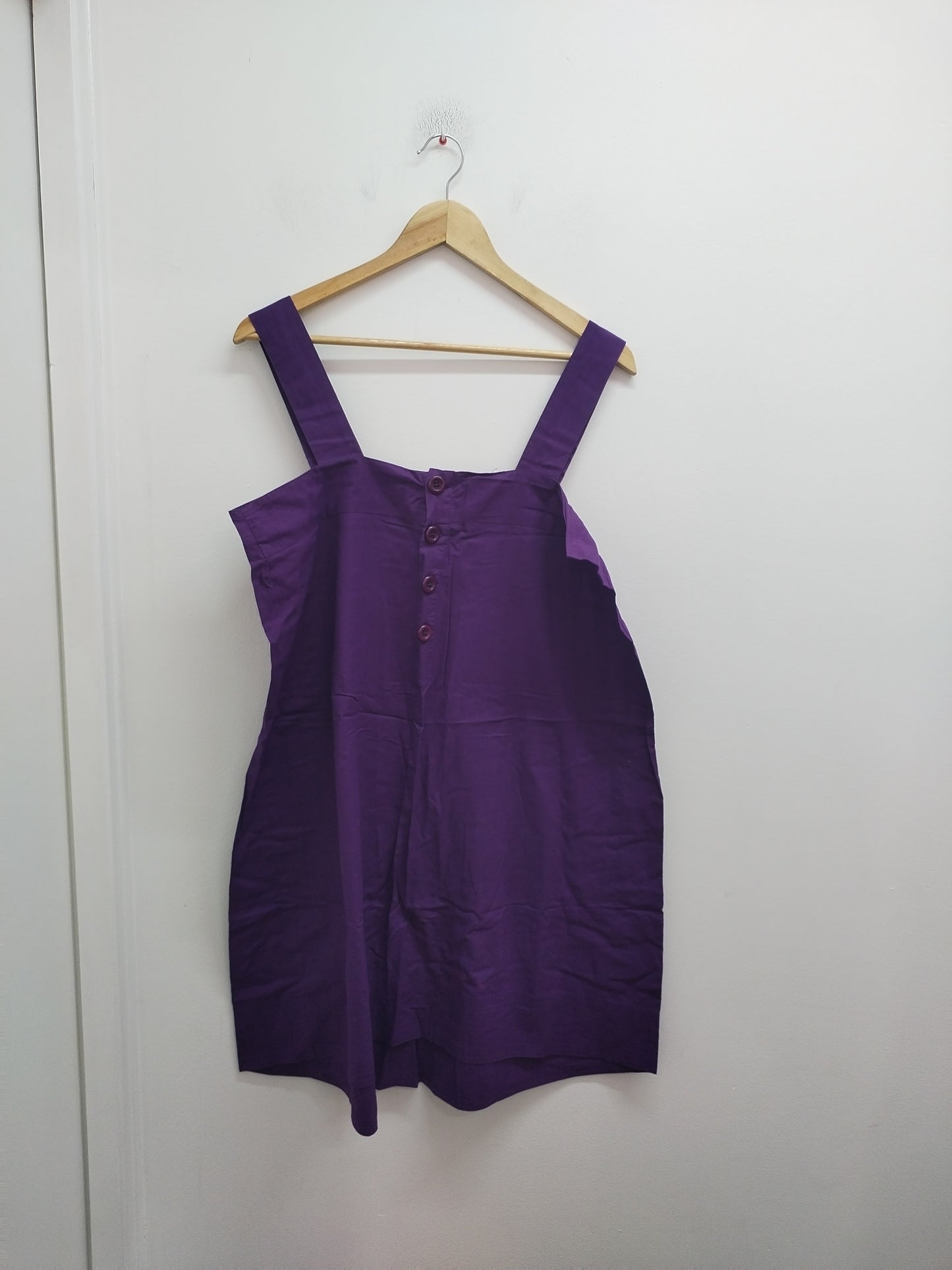 Robe à bretelles violette Taille 46