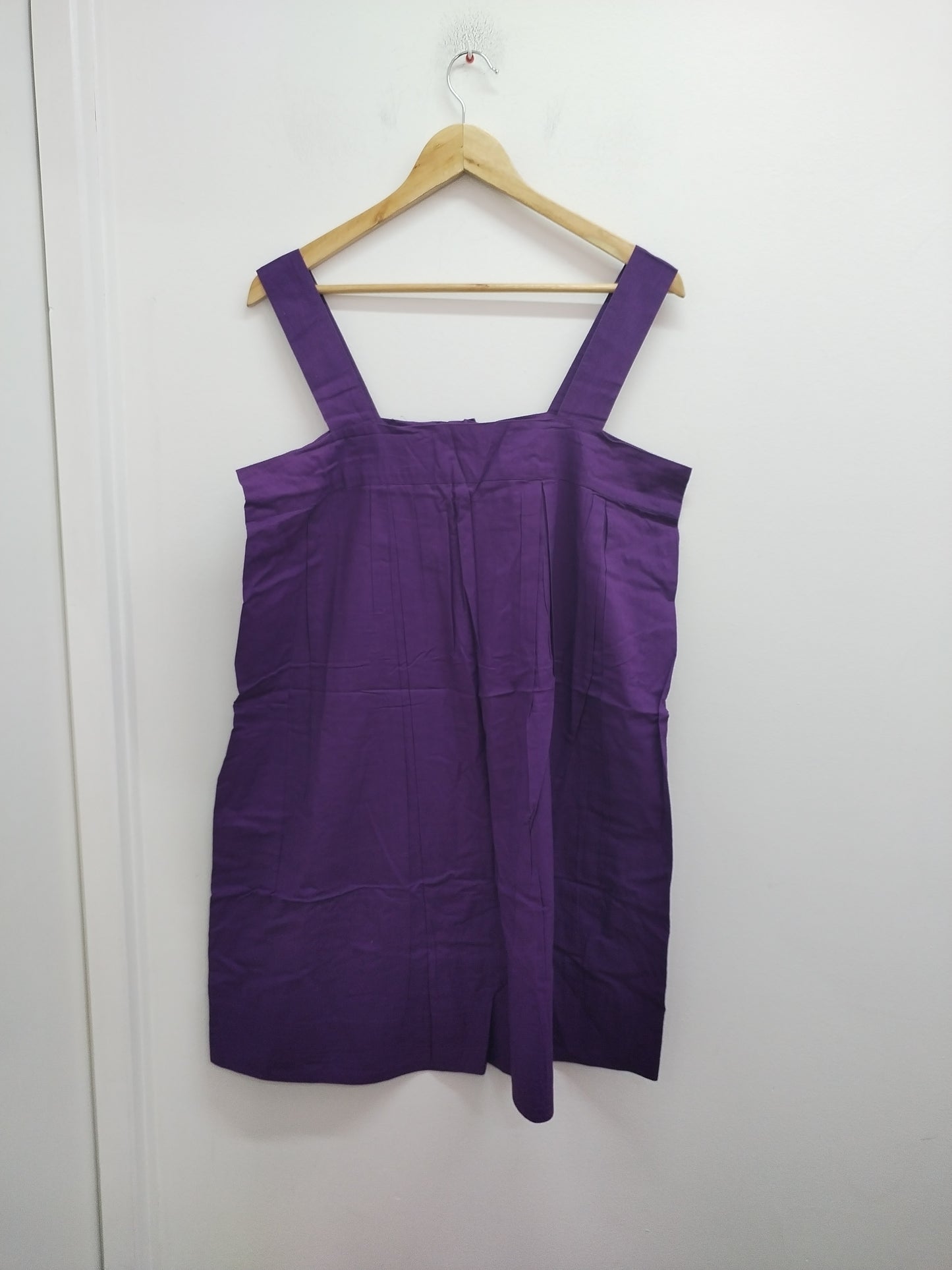 Robe à bretelles violette Taille 46