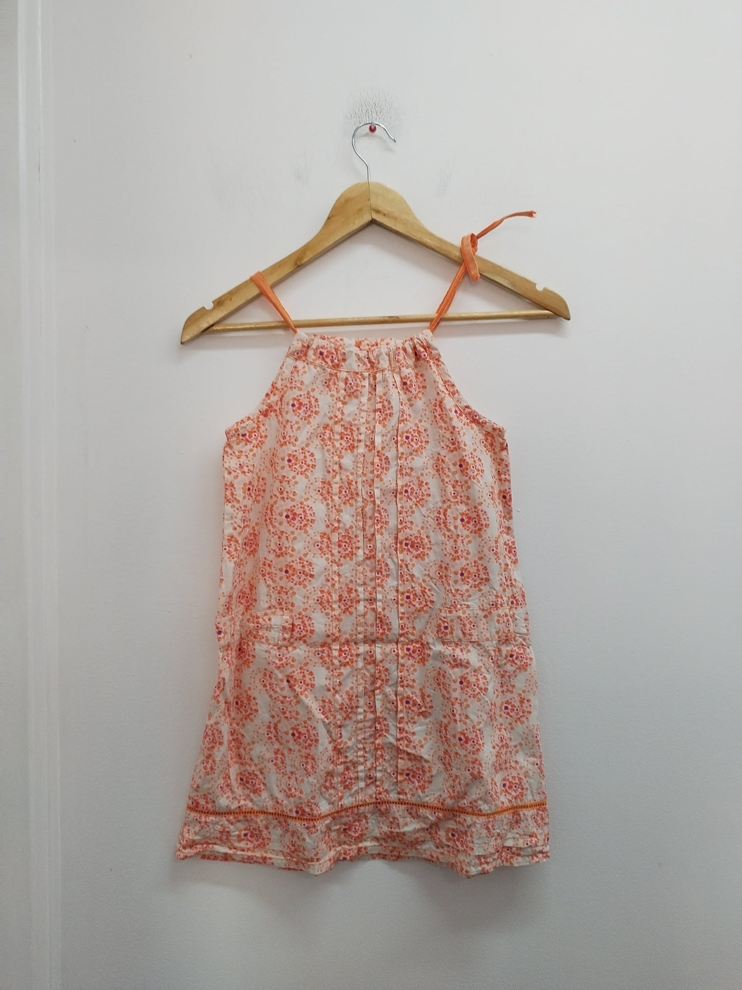 Robe à bretelles DPAM imprimée Taille 8 Ans