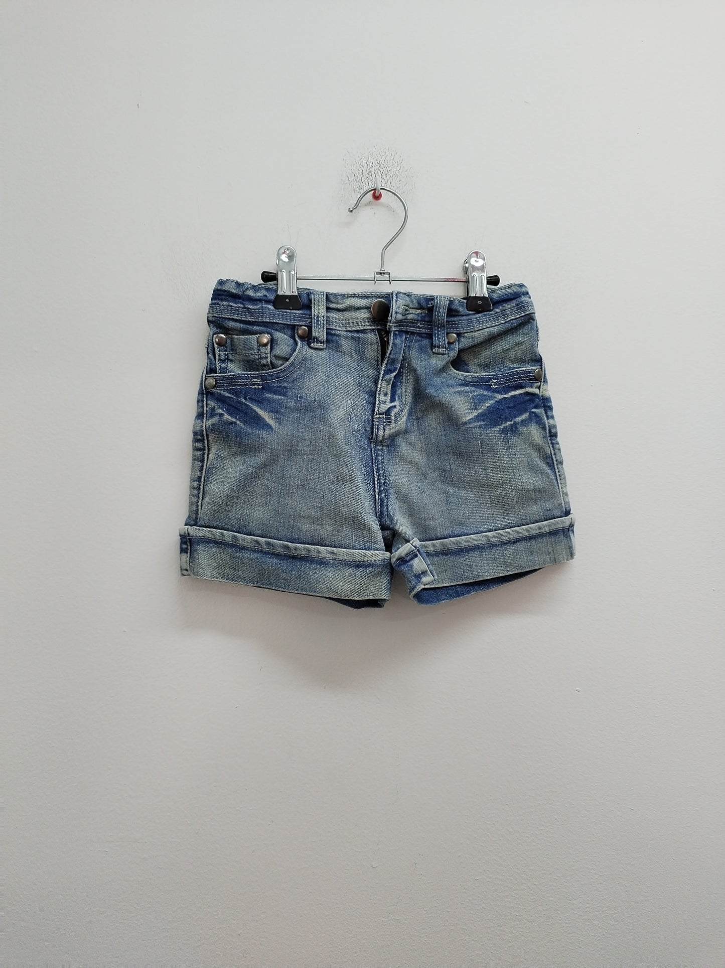Short en jeans Tissaia bleu délavé Taille 8 Ans